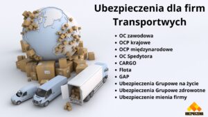 Rodzaje ubezpieczeń dla transportu Radomsko